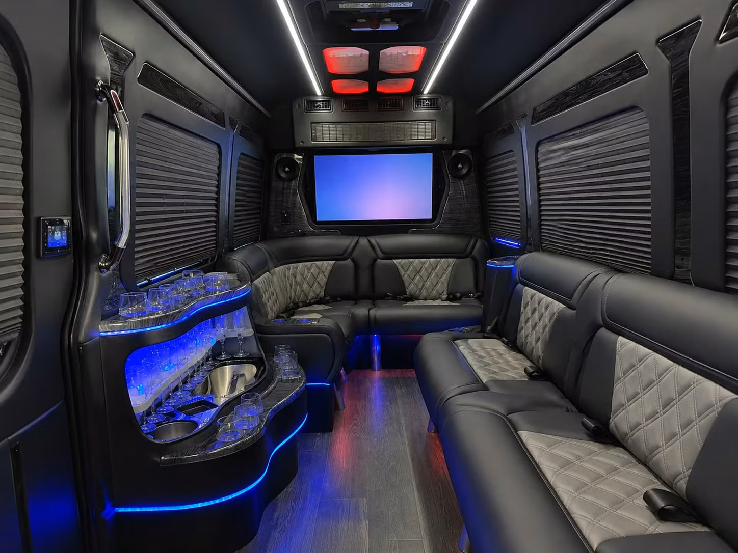 bus rental options for amarillo trips