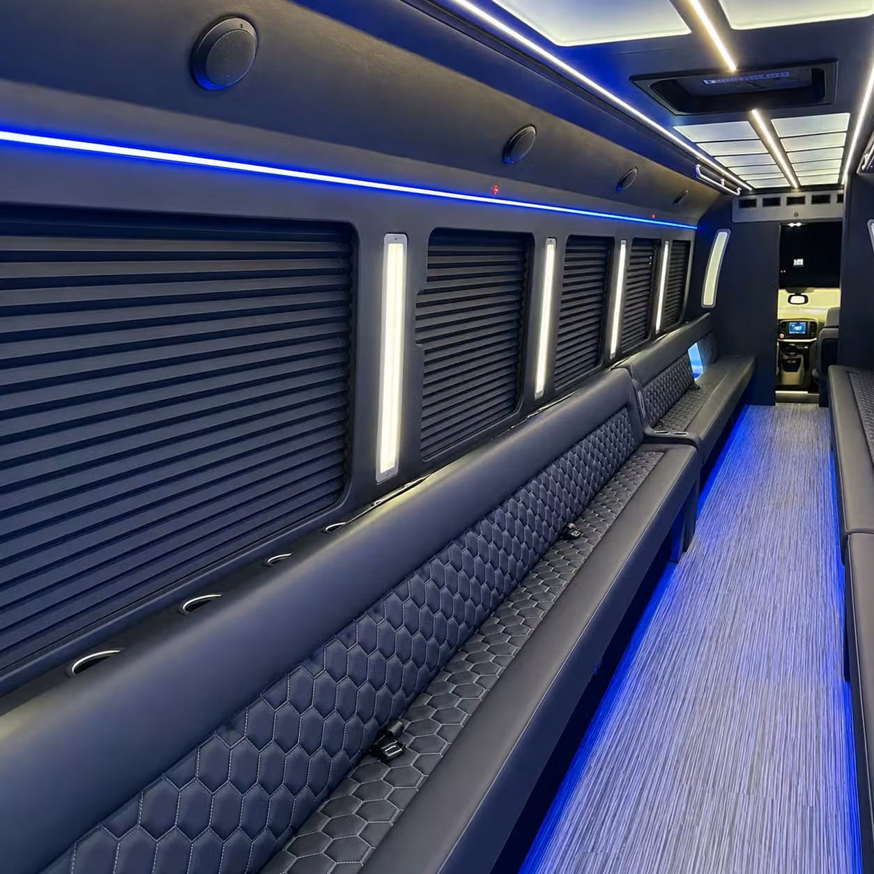 party bus interior