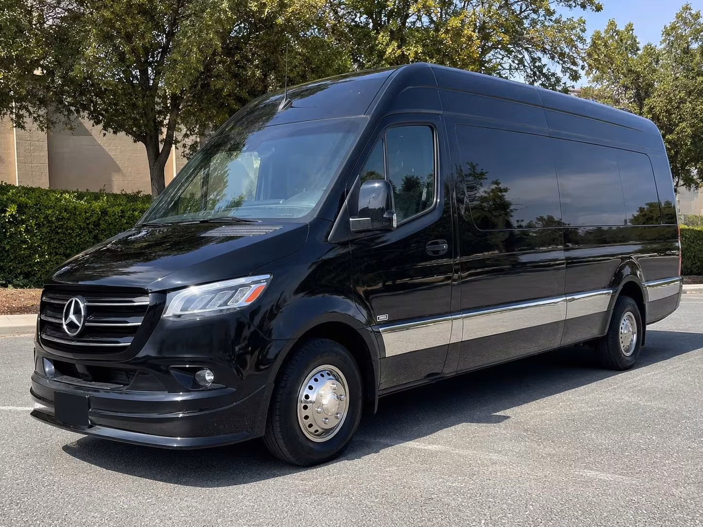 sprinter van with driver